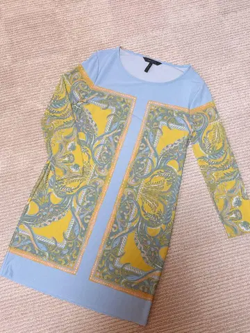 새상품급 bcbg 칠부 원피스