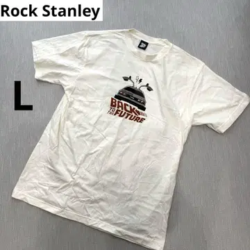 백 투 더 퓨처 티셔츠 L 데로리안 Rock Stanley