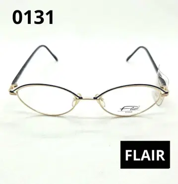 Feair Titan 오벌 안경 골드/네이비 0131