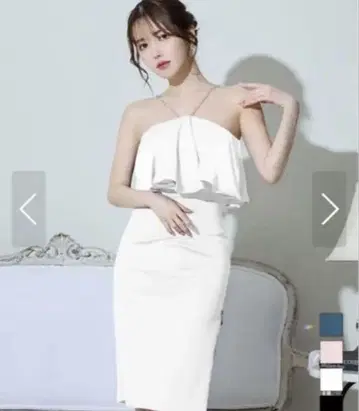 VEAUTT 화이트 드레스