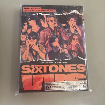 SixTONES VVS 2장 세트 초회판 Blu-ray