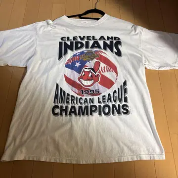 90s made in usa 클리브랜드 인디언즈 티셔츠
