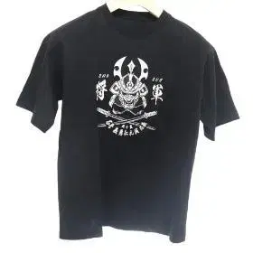 LUDI 루디 새상품 샘플 남성용 티셔츠 M 정도 자수 무사도