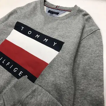 타미힐피거 맨투맨 그레이 남성용 L
