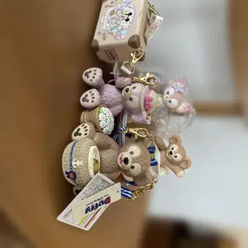 곰 캐릭터 스트랩 5점 세트