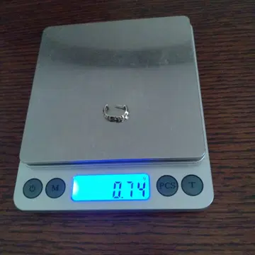 18WG 한쪽 귀걸이