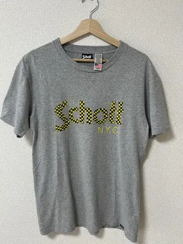 Schott N.Y.C 샷 로고 티셔츠 헤비 웨이트 반팔
