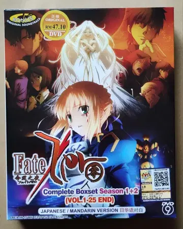 해외판/Fate/Zero/전 25화/DVD+사운드트랙 CD