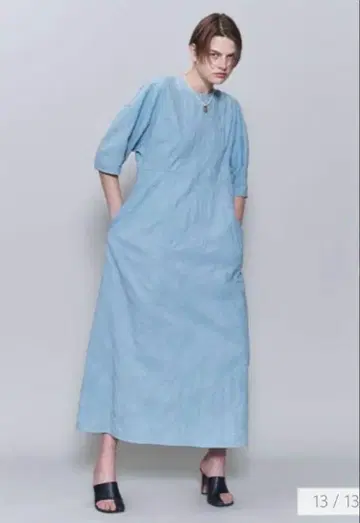 <6(ROKU)> COTTON DOBBY DRESS 2 / 원피스