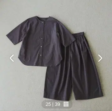 북유럽 생활도구점 코튼 룸웨어 셔츠만