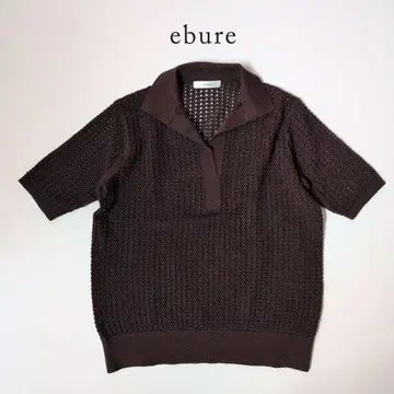 에부르 ebure 스키퍼 셔츠 코튼 드라이 메쉬 스웨터