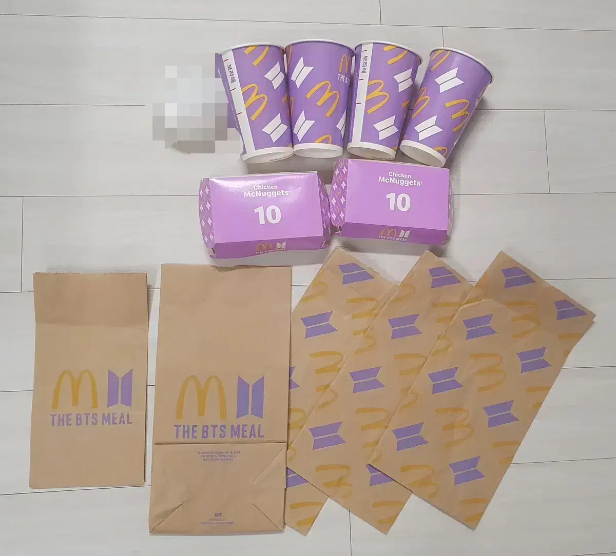 McDonald's Bts bangtan collaboration goods