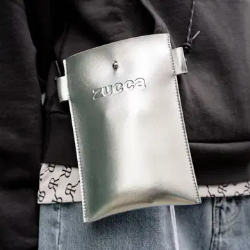 Zucca 사코슈 실버 숄더백