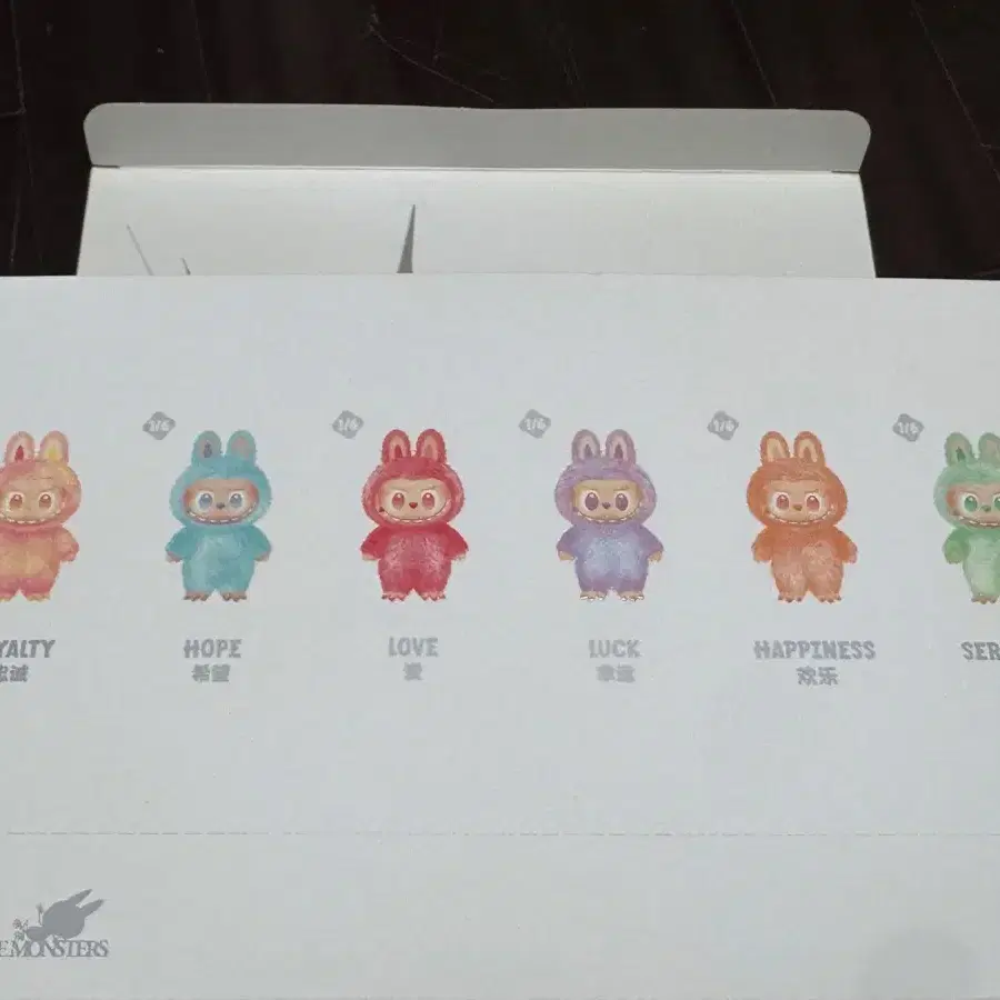 Pop Mart Labooboo the Monsters highlight Series 6-pack of 1