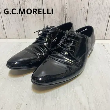G.C.MORELLI 남성용 가죽 신발 에나멜 27.5cm