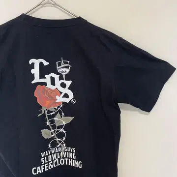 LOS Original rose s/s Tee 로스 오리지널 티셔츠