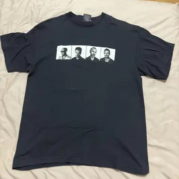 U2 투어 T셔츠 블랙