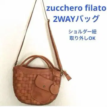 쥬케로 필라토 zucchero 토트 숄더 백 가죽