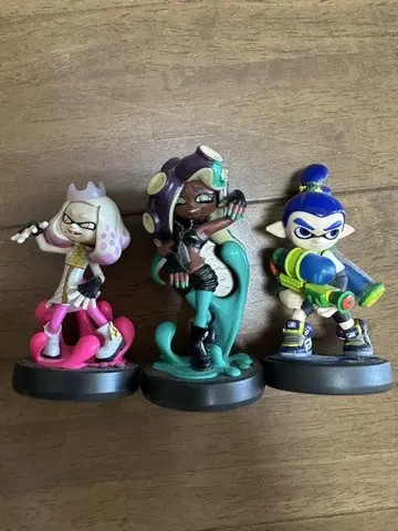 Splatoon 오징어 피규어 3종 세트