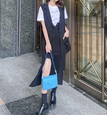 DIANTE 블랙 스커트 셋업