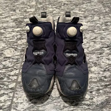 리복 스니커즈 24.5cm 네이비 yourreebok