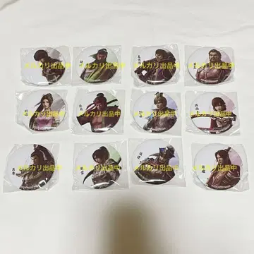 진 삼국무쌍 ORIGINS 상하이 캔뱃지 12종 세트 정리