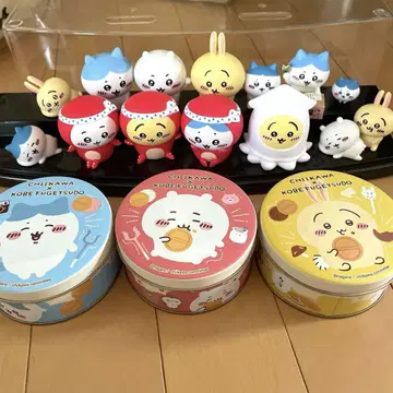 치이카와 하치와레 토끼 세트 타코이카 소프트 피규어