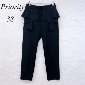 e4977 [픽시 하트] 3L 백 프릴 팬츠 스트레치 허리밴딩