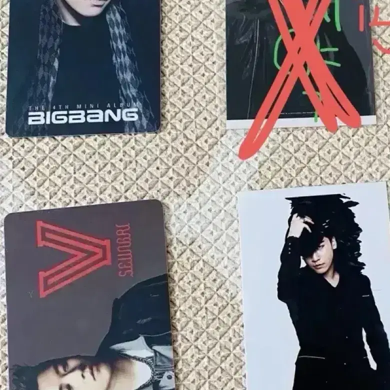 Bigbang Seungri photocard on Bunjang Global Site.