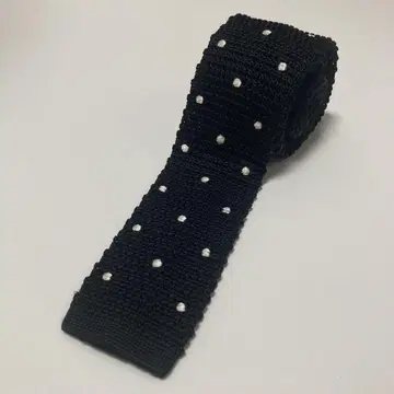 (중고) UNITED ARROWS 애로우즈 넥타이 니트 타이 블랙