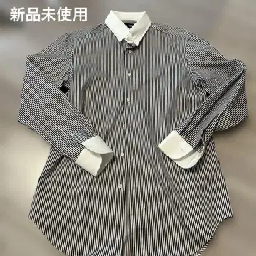 Maker's Shirt 슬림 핏 스트라이프 셔츠 39-83