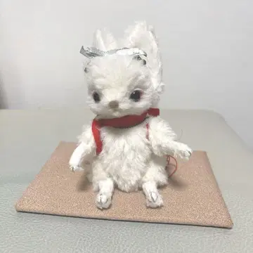 쿠로초코 크라프트 제작 손바닥 화이트 여우