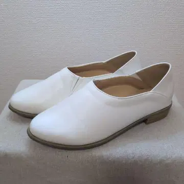 펠리시모 리브인컴포트 부드러운 플랫 슈티 화이트 24cm
