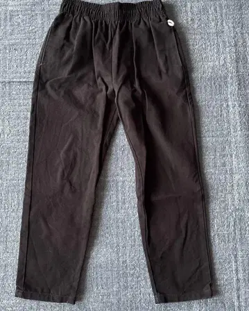 Cookman 블랙 이지 팬츠 M 사이즈