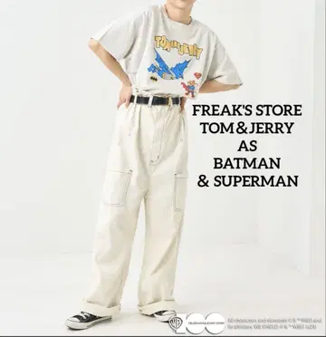 FREAK'S STORE 톰과 제리 히어로 티셔츠 여성용