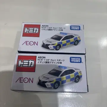 토미카 이온 한정 도요타 캠리 영국 경찰 디자인 사양 당일 발송 2대