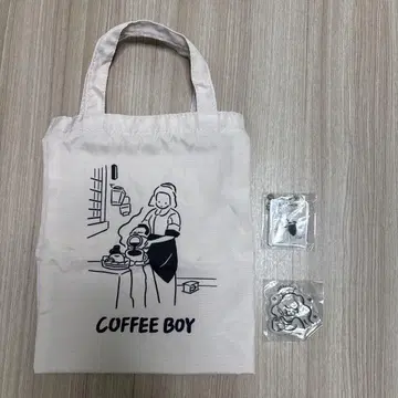 COFFEE BOY 토트백과 아크릴 참