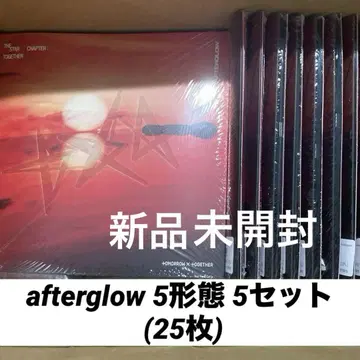 TXT TOGETHER afterglow 5 형태 25매 세트