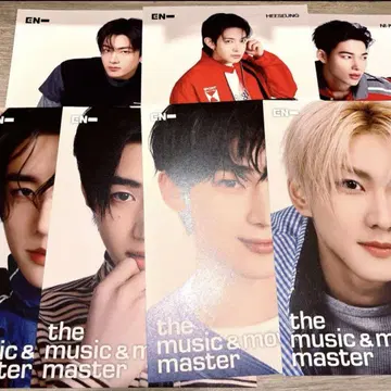 덧 HMV 플라이어 ENHYPEN 7장 세트