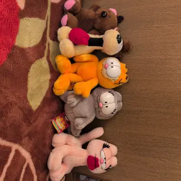 가필드 봉제 인형 세트