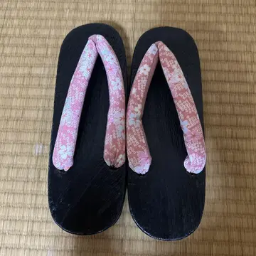 [새상품] [새상품급] 여성용 유카타 일본 나막신 23~24cm