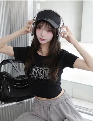 Darich 샤이니 DD 로고 컴팩트 티셔츠