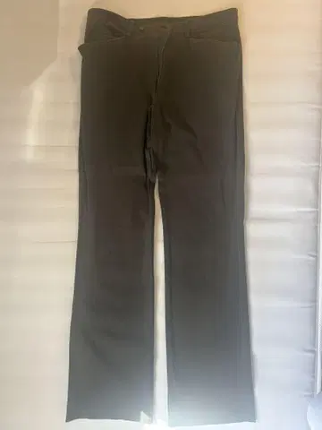 부츠컷 데님 34 다크 그린
