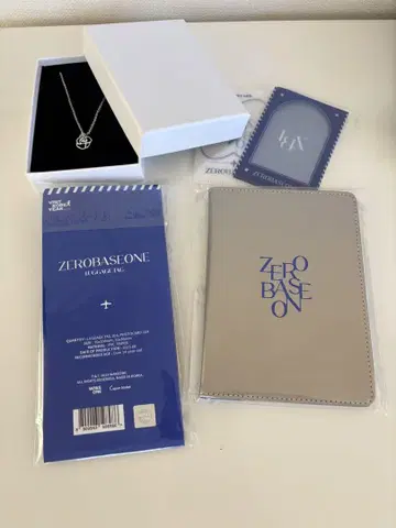 ZEROBASEONE 제베원 목걸이 수하물 택 여권 지갑