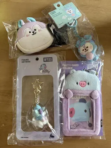 미사용 새상품 BT21 mang 4점 묶음 판매 J-hope 호비 호석
