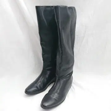 green label relaxing 가죽 롱 부츠 L