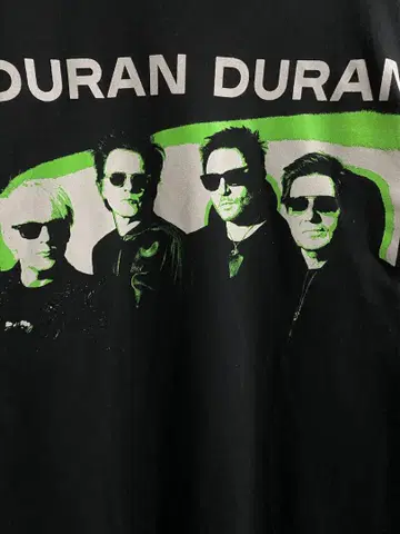 DURAN DURAN 티셔츠 블랙 M 사이즈 green image T