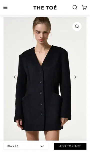 THETOE Clapham Jacket Onepiece black M