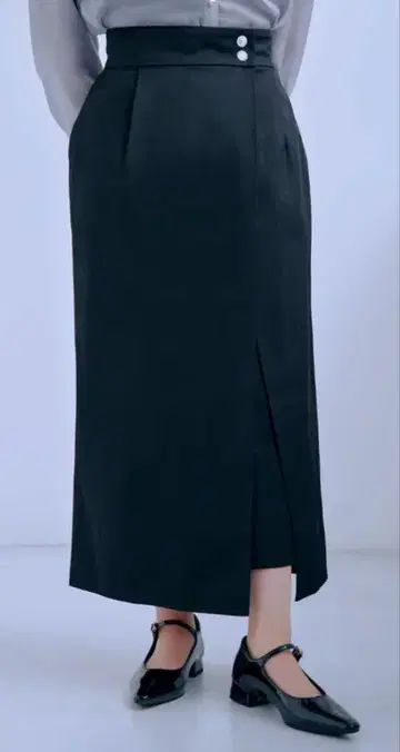 COHINA 코히나 랩 디자인 하이웨스트 스커트 short-S