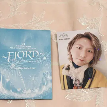 후지사와 료카 레어 FJORD 포토 카드
